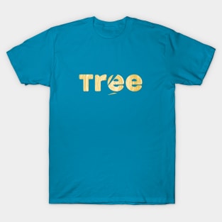 Tree cut | word T-Shirt